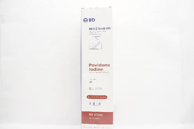 BD 372053 E-Z 205 Surgical Scrub Brush / Sponge and Nail Cleaner - Box of 30